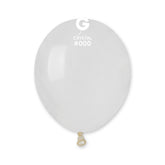 Globo 5" A50 Transparente "Crystal 000" 100uds